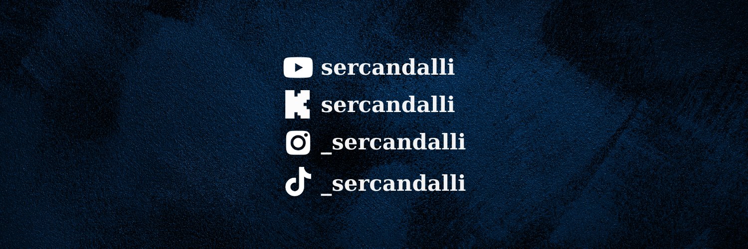 Sercan Dallı's banner