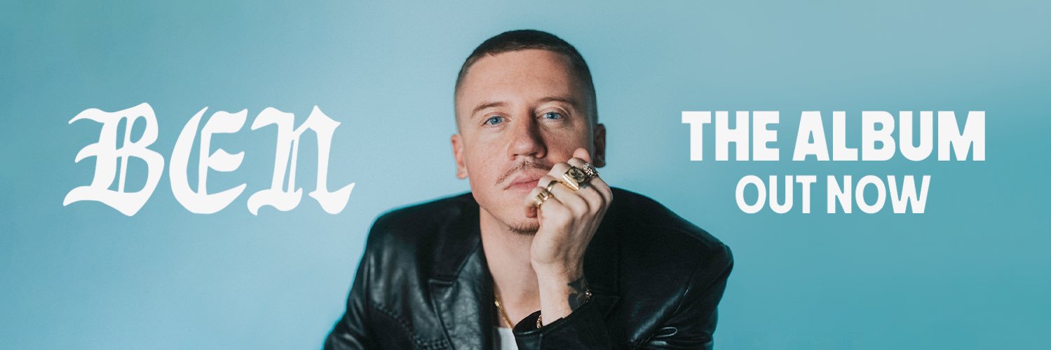 Macklemore's banner