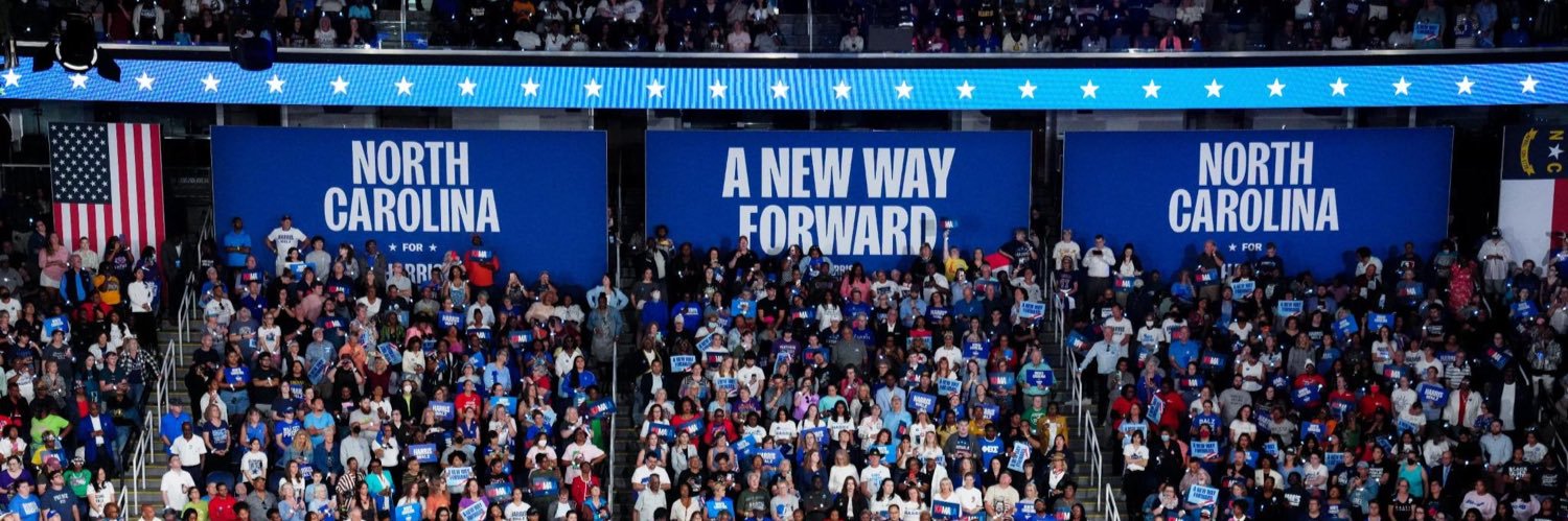 Kamala for NC's banner