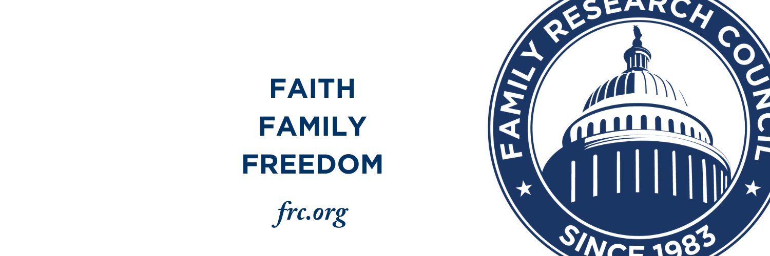 Family Research Council's banner