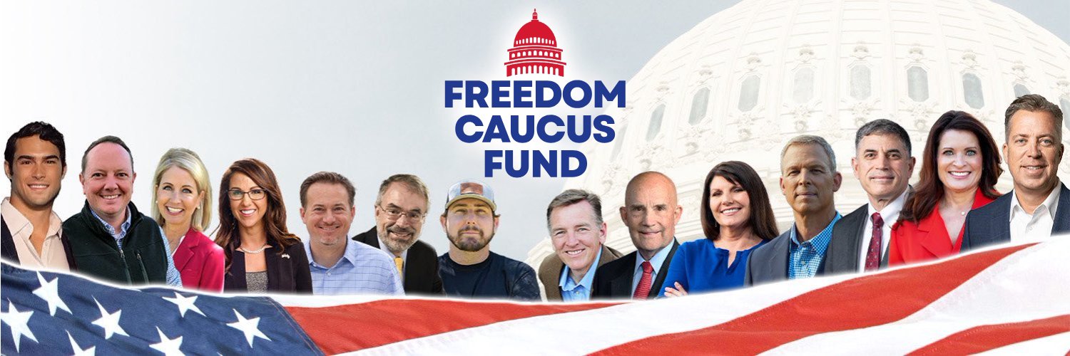 Freedom Caucus Fund's banner