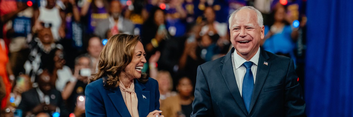 White Dudes for Harris's banner