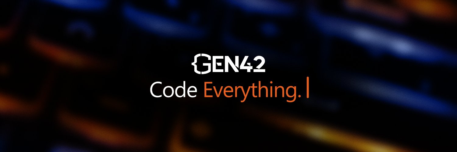 Gen42.ai's banner