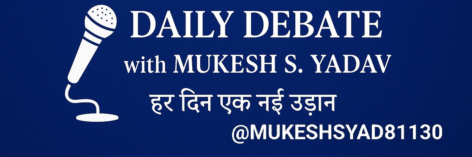 MUKESH S. YADAV's banner