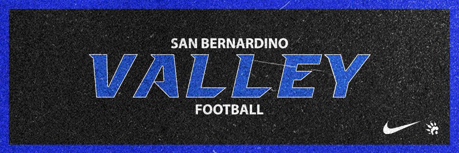 San Bernardino Valley College Football's banner