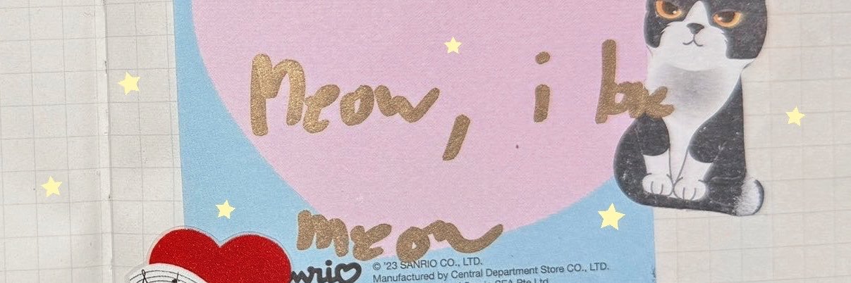 𝗺𝗲𝗼𝘄🐈‍⬛🐻‍❄️🎀˚ ༘⋆'s banner