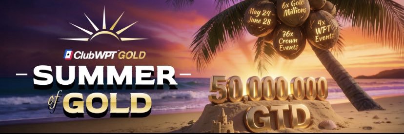 ClubWPT Gold's banner