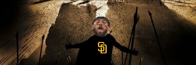Padres Burner's banner