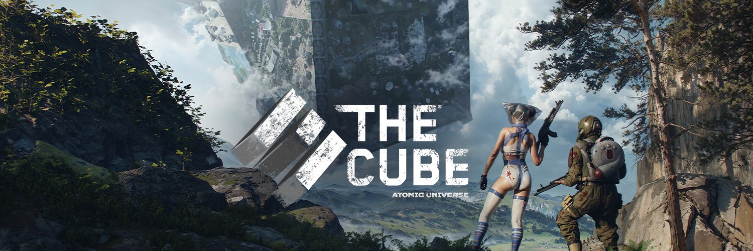 The Cube's banner