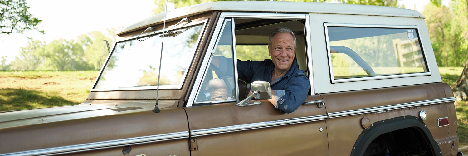 The Real Mike Rowe's banner
