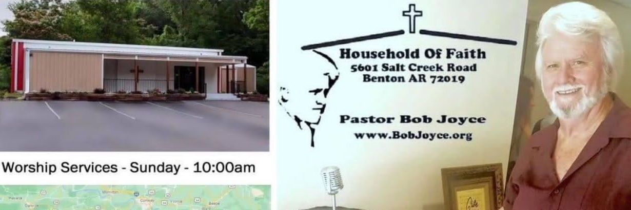 Pastor Bob Joyce's banner