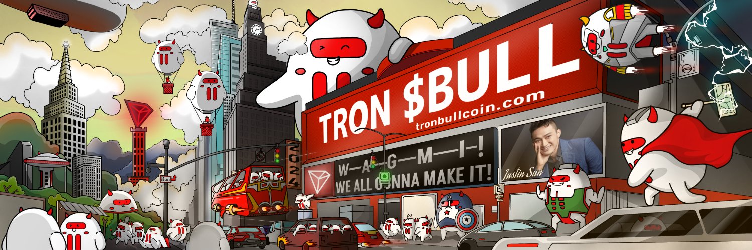 Tron $Bull's banner