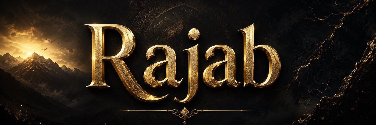 Rajab's banner