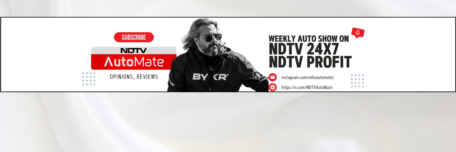 NDTV AutoMate's banner