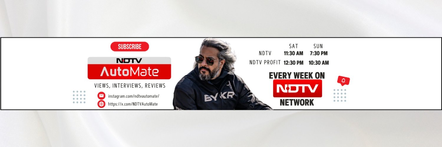 NDTV AutoMate's banner