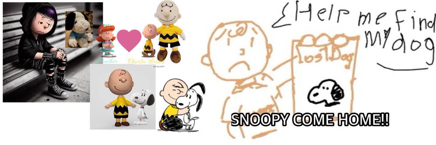 Charlie Brown's banner