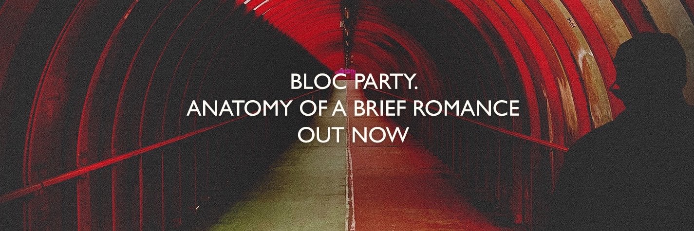 Bloc Party's banner