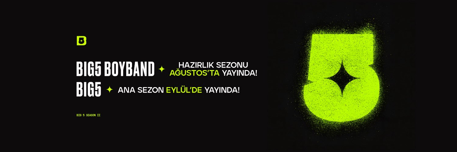 Big5 Türkiye's banner