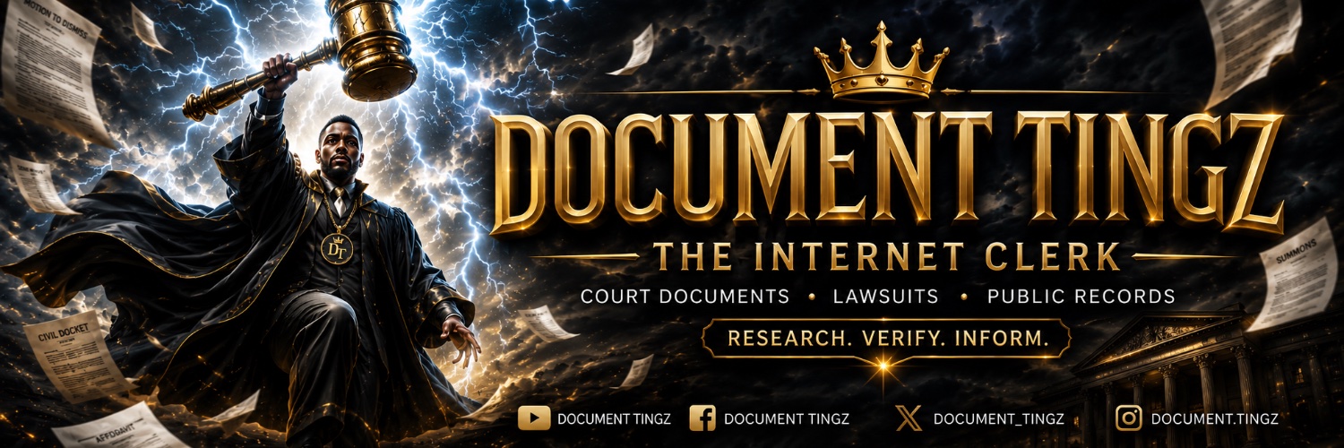 Document Tingz's banner