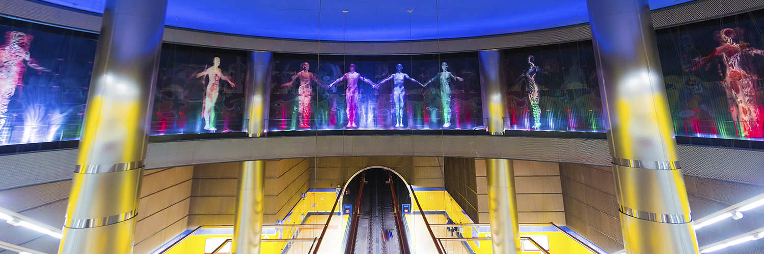 Metro de Madrid's banner