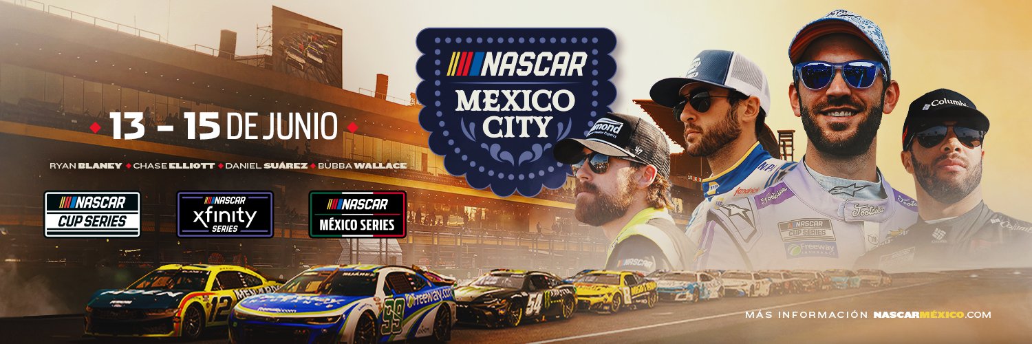 NASCAR México's banner