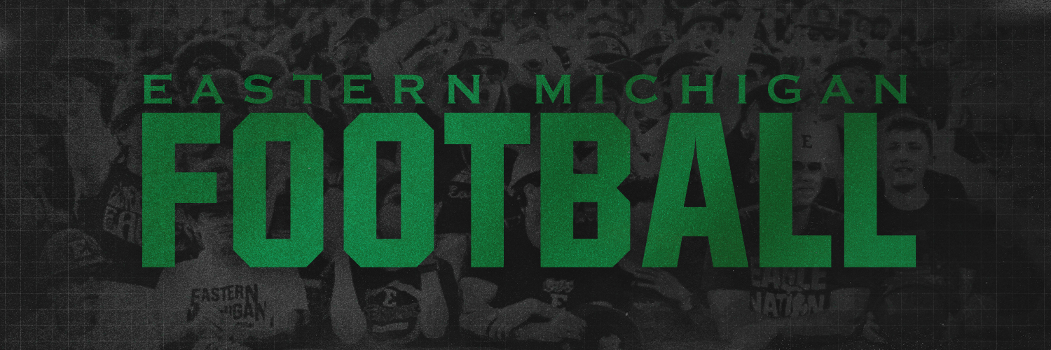 Eastern Michigan Football's banner