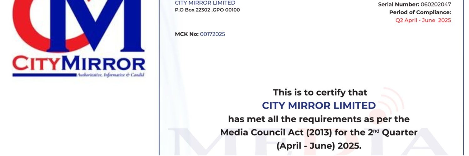City Mirror's banner