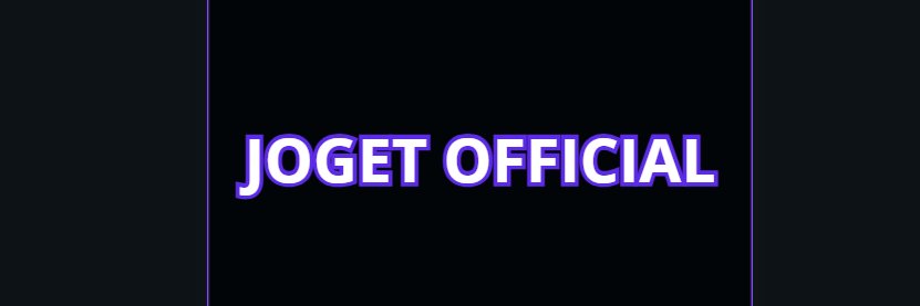 Joget official's banner