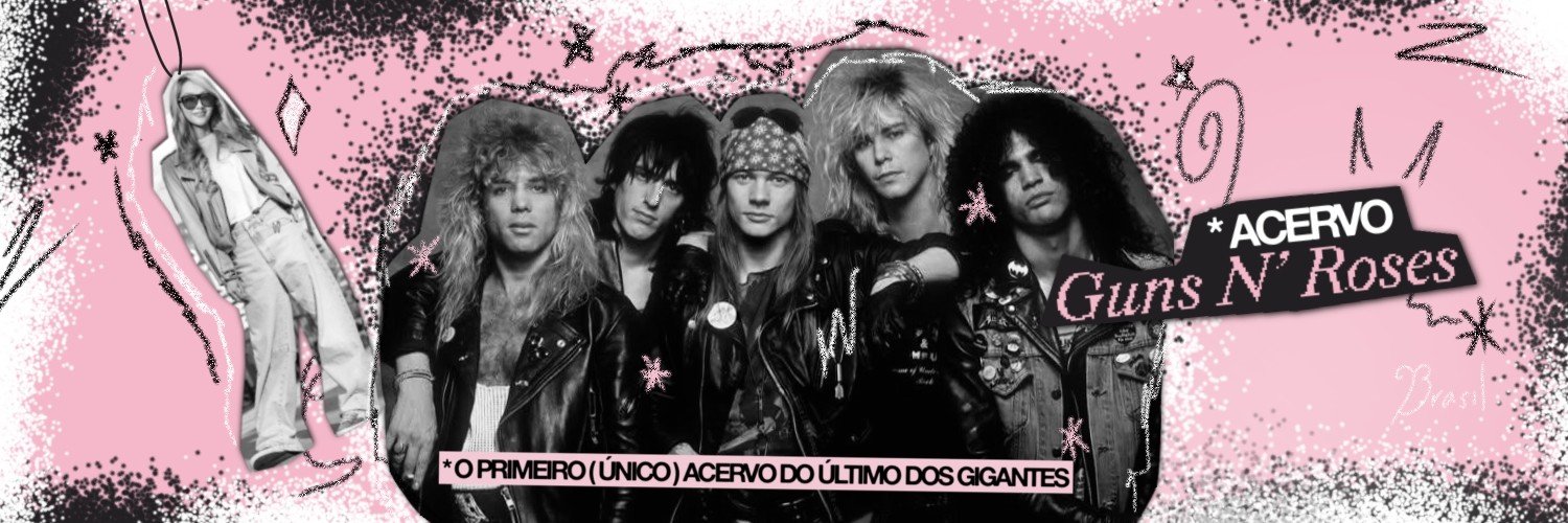 acervo guns n’ roses ♰'s banner