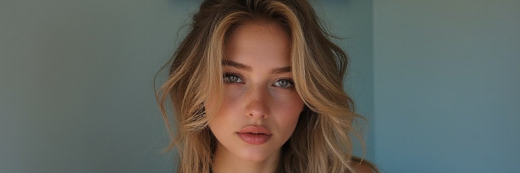 Model's banner