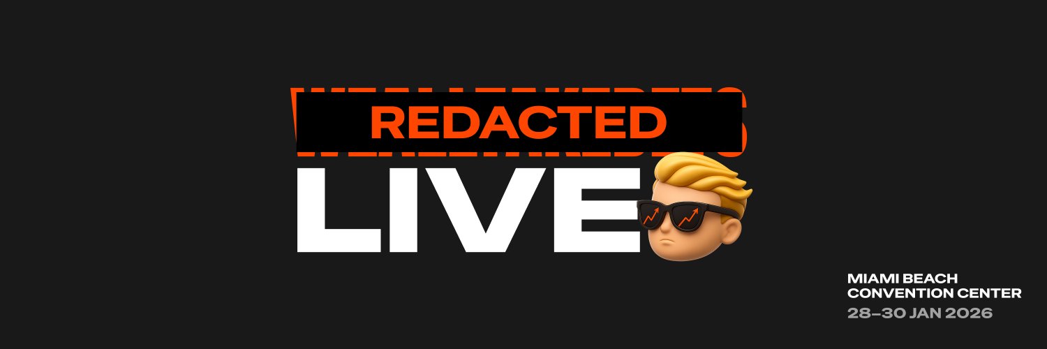 Redacted Live | Jan 28–30, 2026's banner