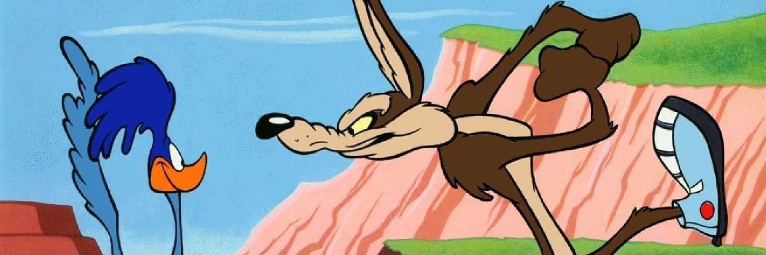 Wile E. Coyote Cartoon's banner