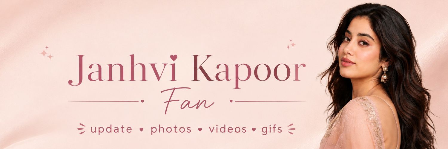 Janhvi kapoor Commentry's banner