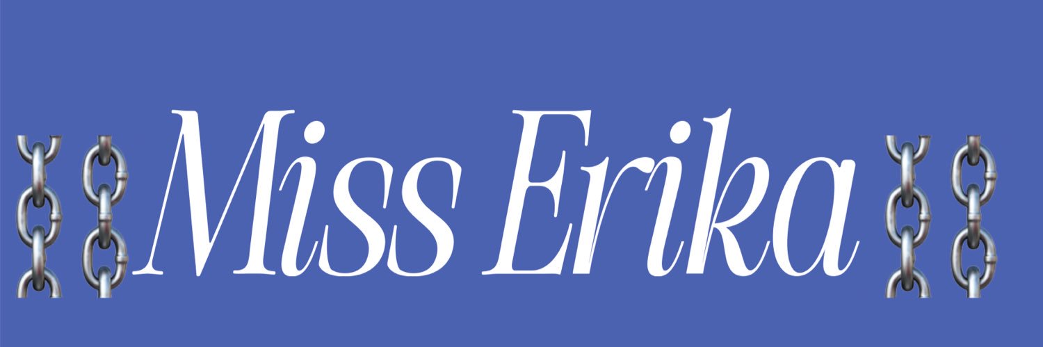 Erika's banner