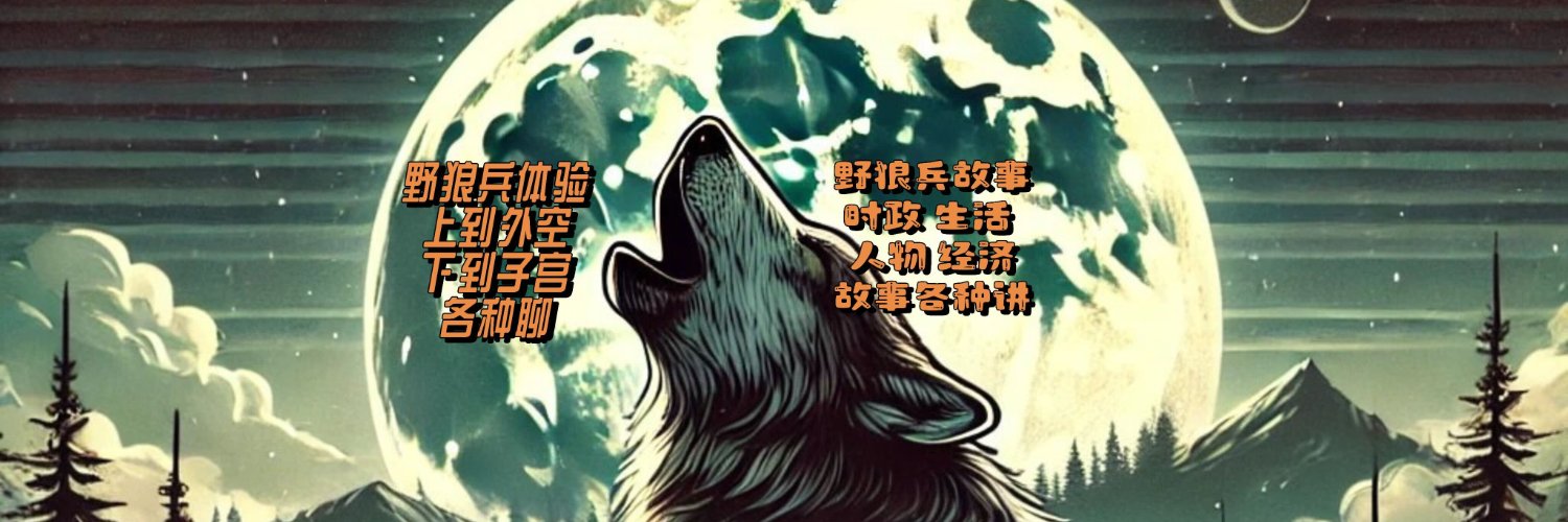 野狼兵🐺's banner