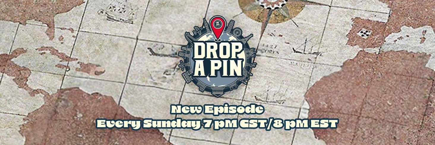 Drop A Pin Show's banner