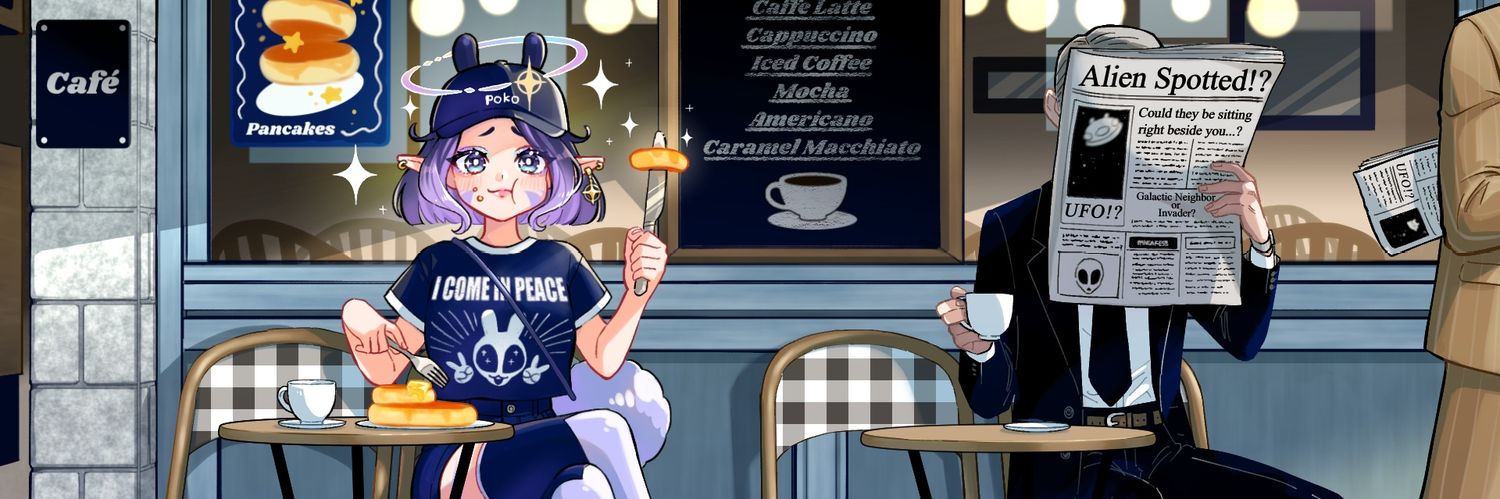 Poko Bun 🐇🛸's banner