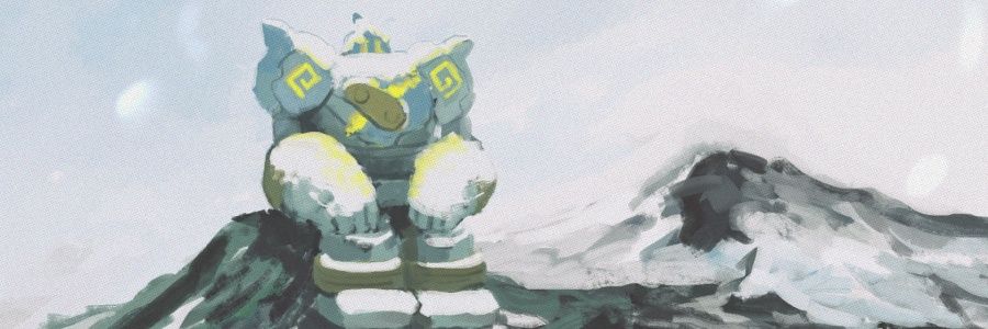 Mega Golurk's banner