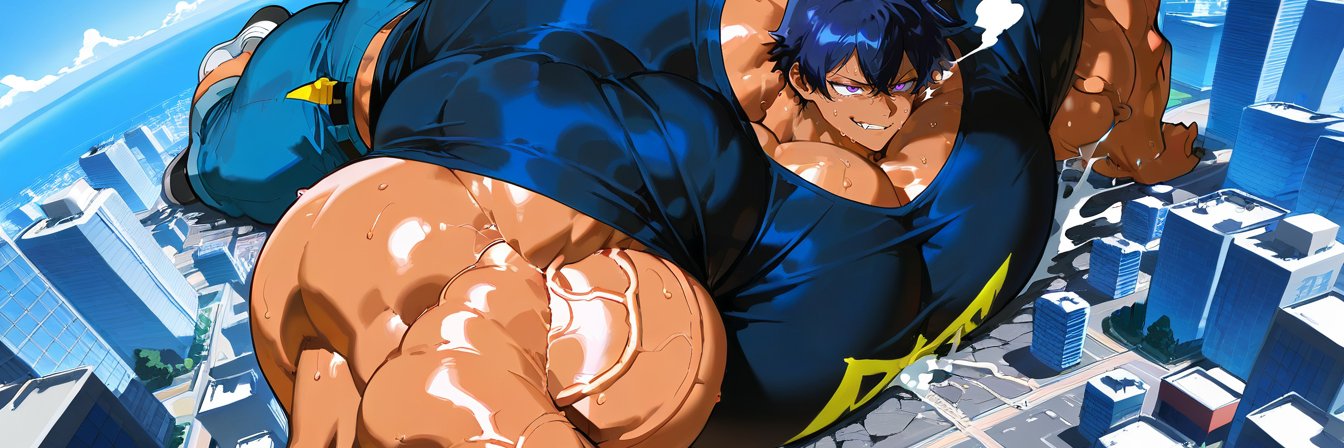 Muscle boy AI's banner