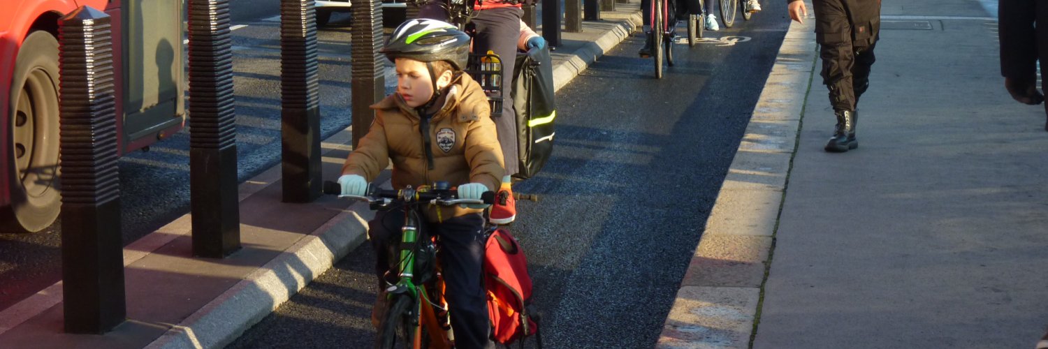 Westminster Cycling Campaign's banner
