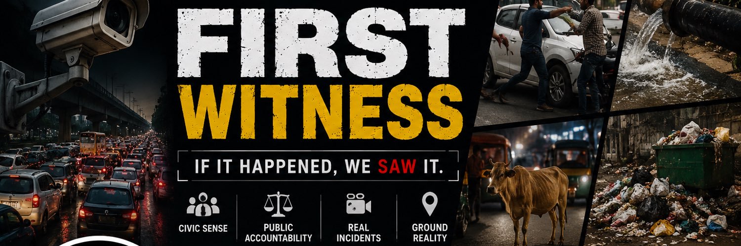 First Witness X's banner