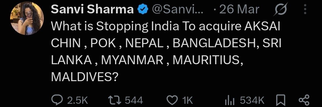 Sanvi Sharma's banner