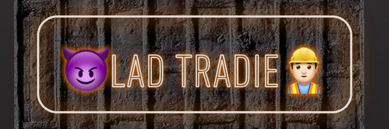 LAD TRADIE ⭐️'s banner