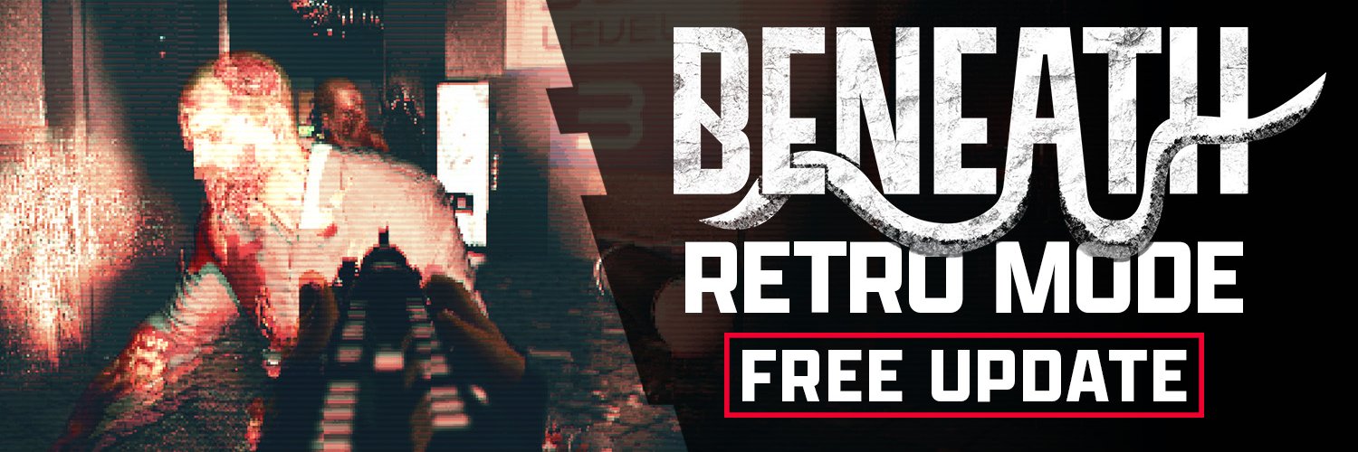 Beneath | OUT NOW ON PC AND CONSOLES's banner