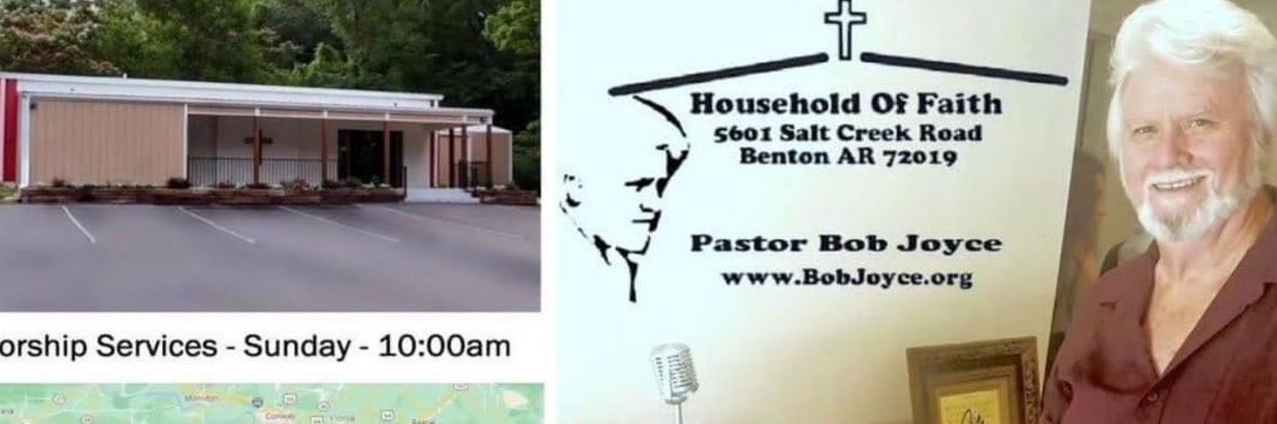 Pastor Bob Joyce's banner