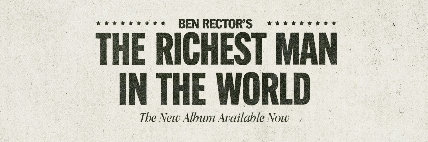 Ben Rector's banner