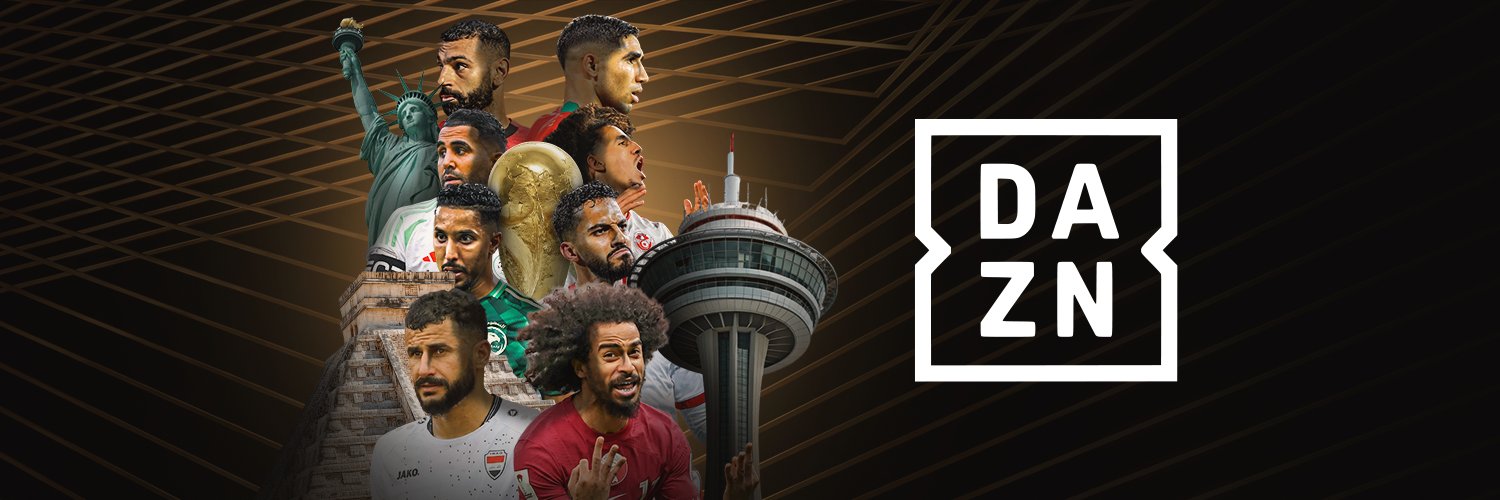 DAZN Arabia's banner