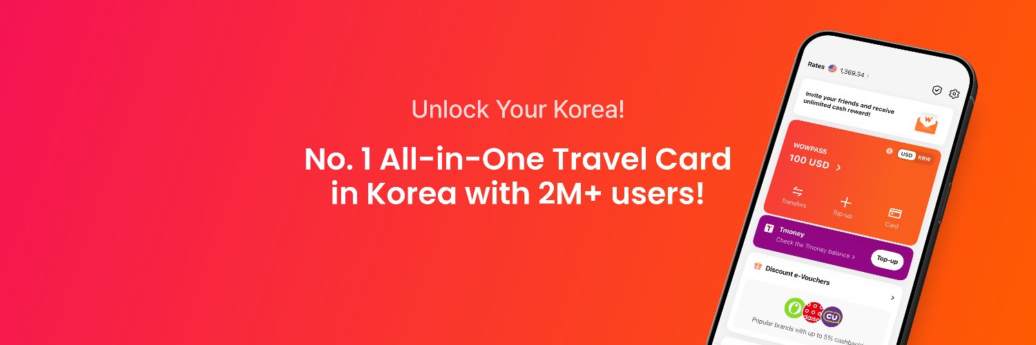 WOWPASS: Unlock Your Korea's banner
