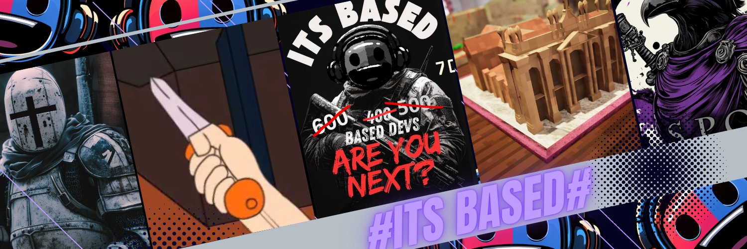 It's Based's banner