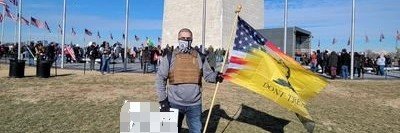 Revolution only 1776's banner